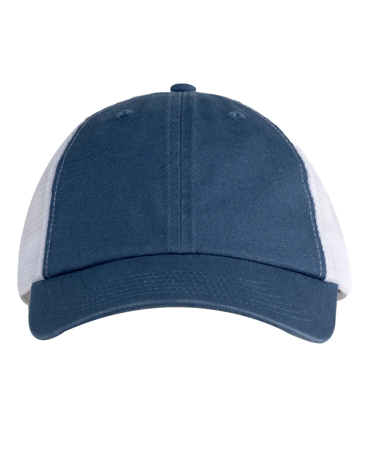 Indigo/ White