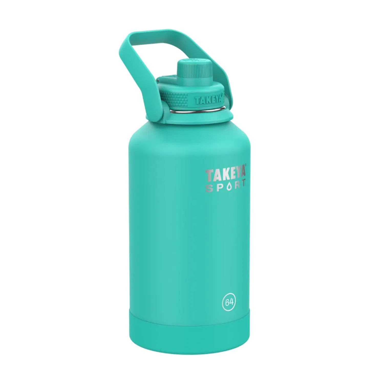 64 oz Takeya® Stainless Steel Insulated Sport Water Bottle w/ Spout Lid view 5
