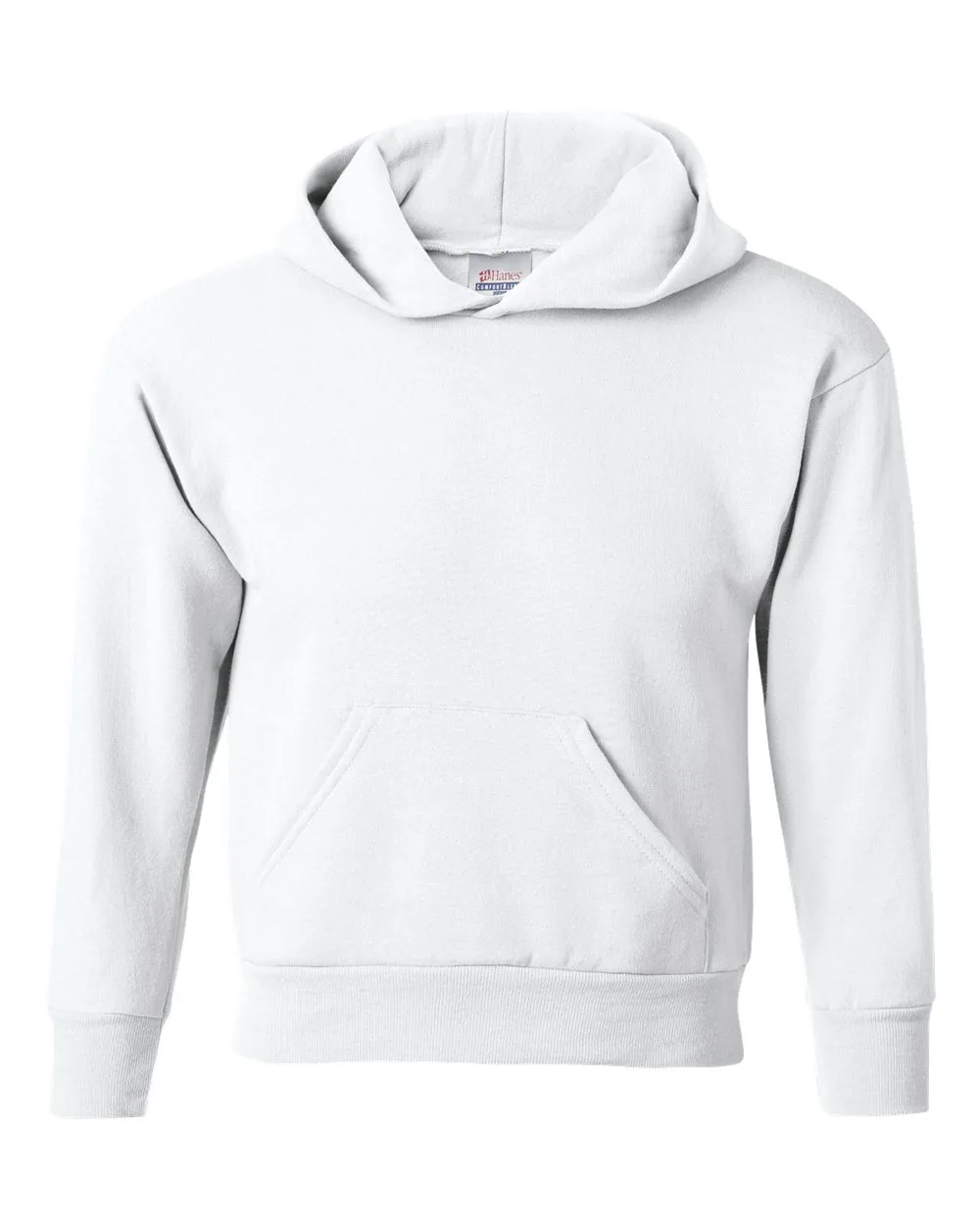 Hanes® Youth EcoSmart® Hooded Sweatshirt view 7