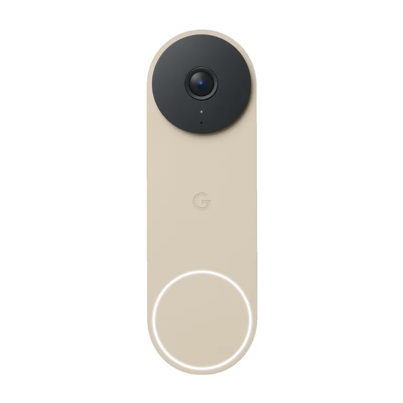 Google Nest Doorbell (Wired, 3rd Gen) - Linen