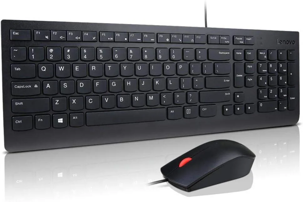 Lenovo Lenovo Essential Wired Combo Keyboard And Mouse