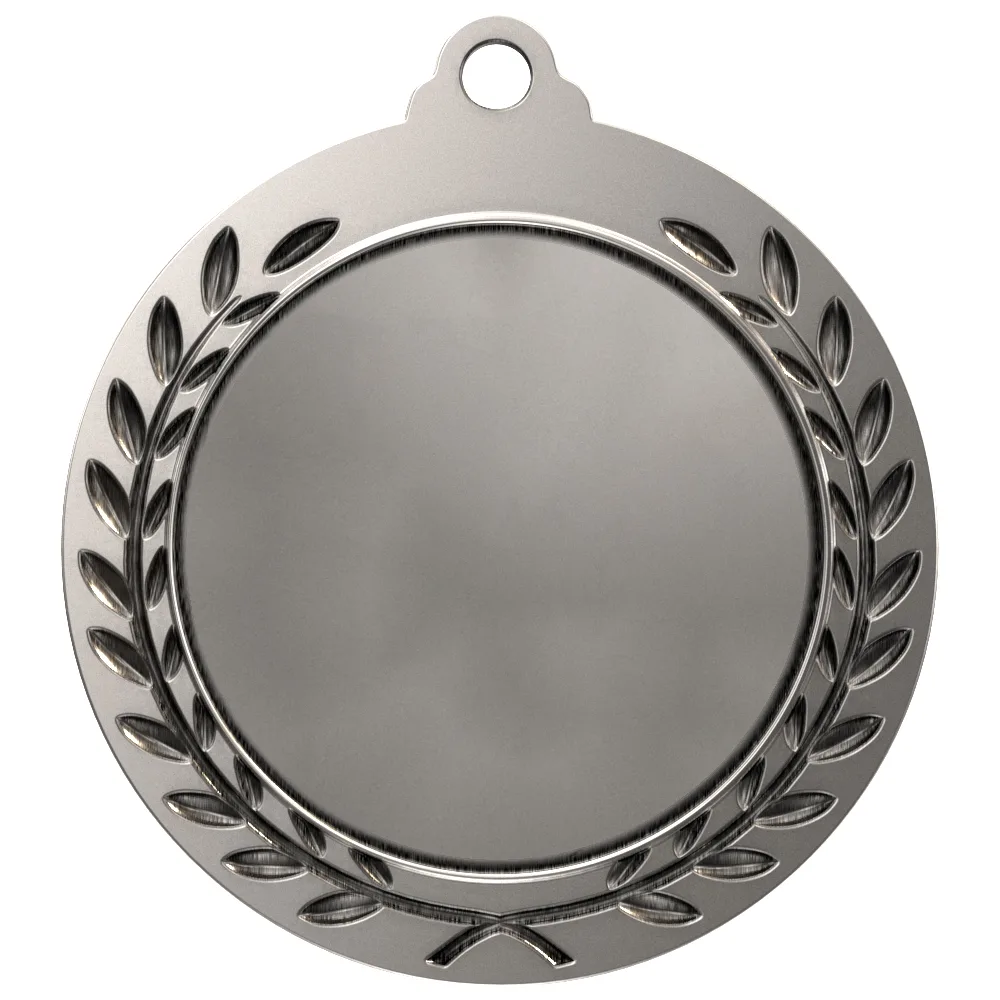 Antique 2nd Place Wreath Award Medallion (2-3/4") view 2