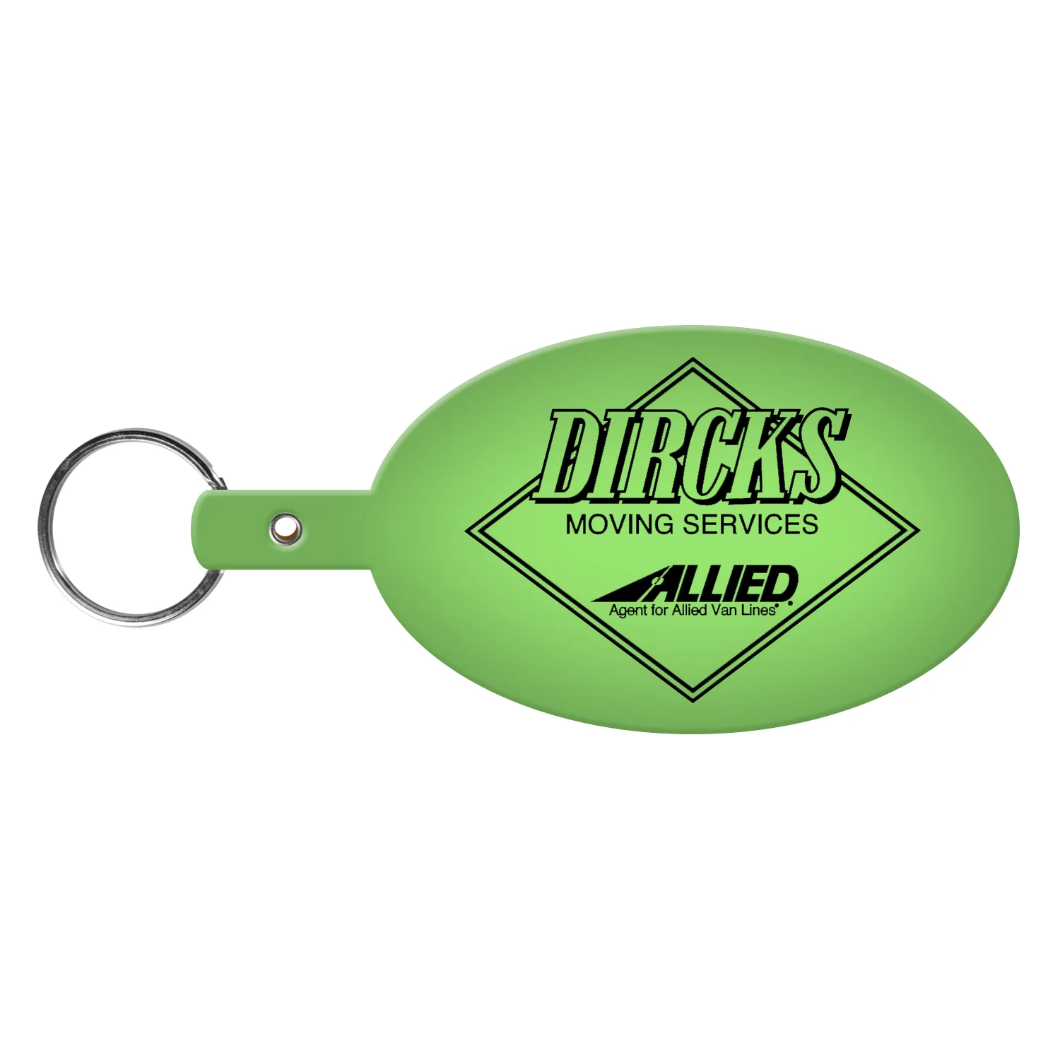 Large Oval Flexible Key Tag view 5
