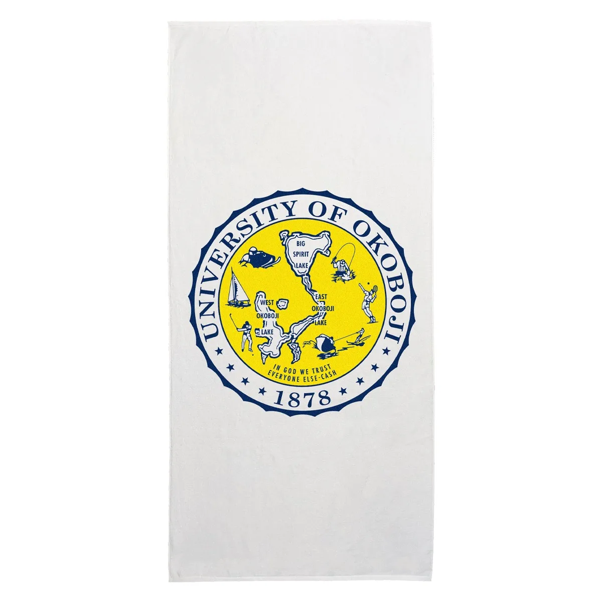 35" X 70" Velour Beach Towel view 2