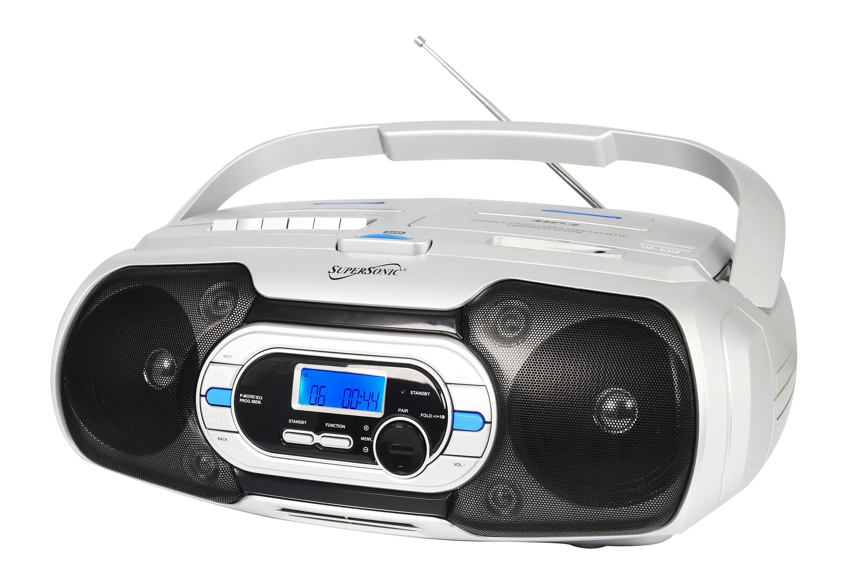 Supersonic® Bluetooth® Portable Audio System