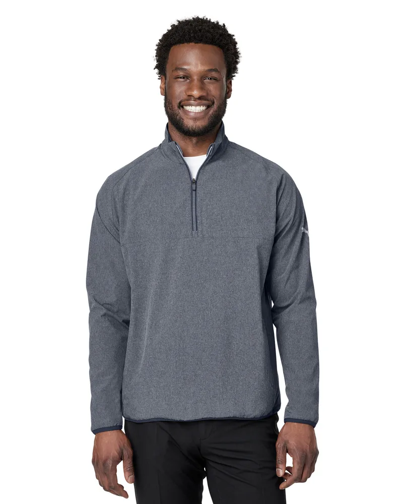 PUMA GOLF Men's Coastal Woven Quarter-Zip