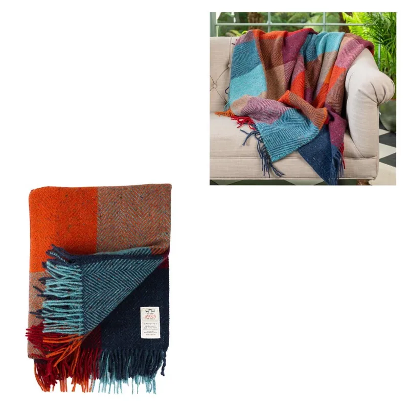 Avoca Harriet Mohair Tweed Throw