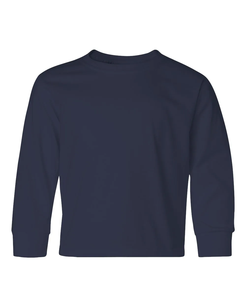 Jerzees® Dri-Power® Youth Long Sleeve 50/50 T-Shirt view 4