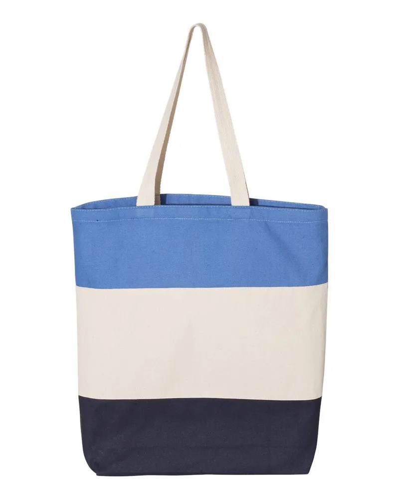Q-Tees™ 11L Tri-Color Tote Bag view 2
