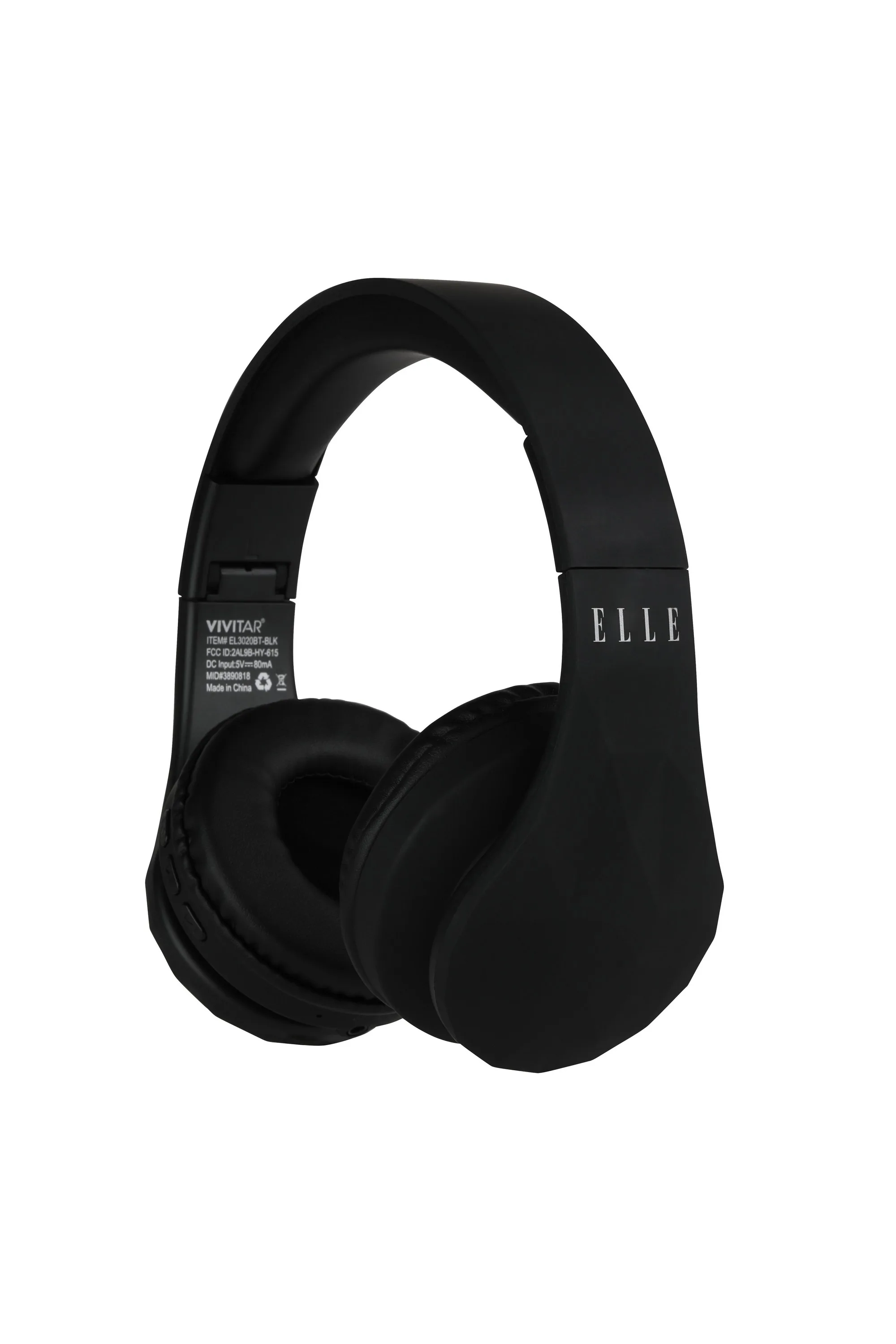 Vivitar® ELLE Bluetooth® Black Stereo Headphones
