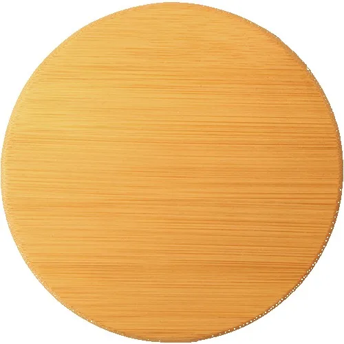 1 Pack Round Bamboo Coaster view 2