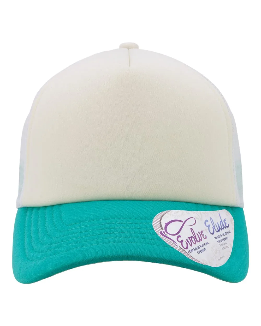 Ivory White/Sherbet Orange/White
