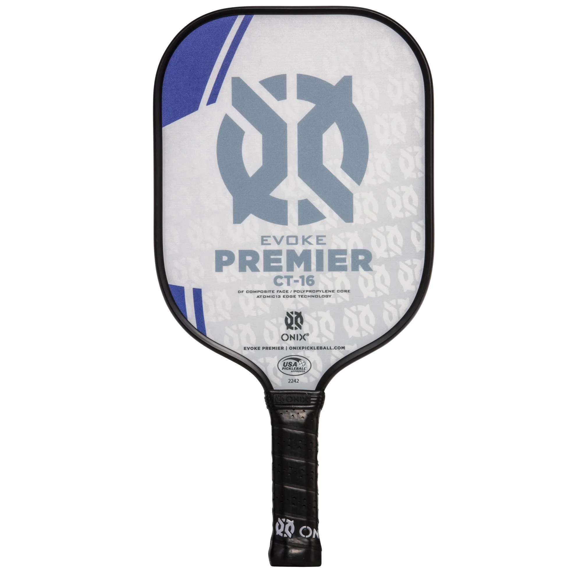 Escalade Sports Onix - Evoke Premier Ct-16 Pickleball Paddle - Blue
