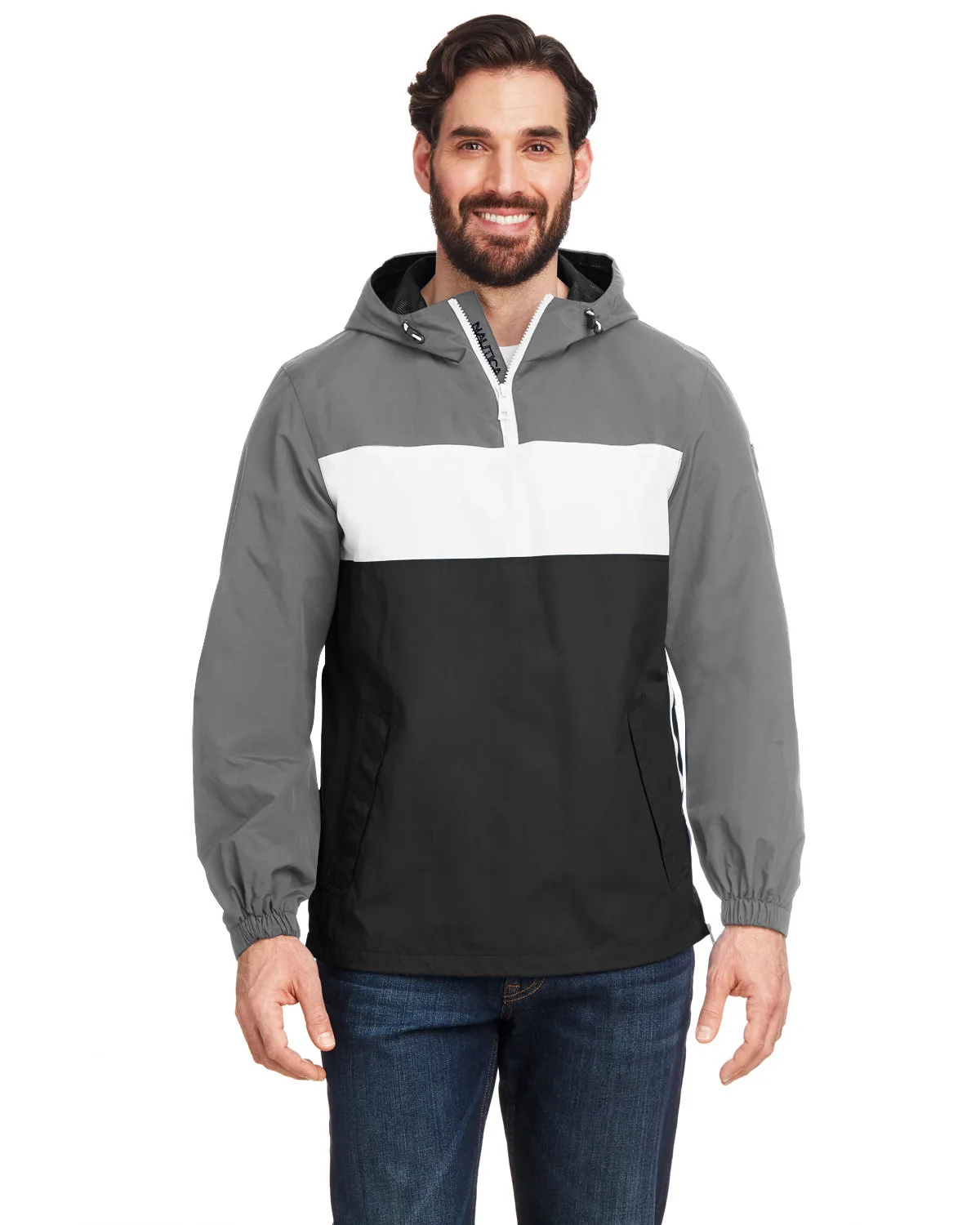 NAUTICA Unisex Windward Pullover Jacket