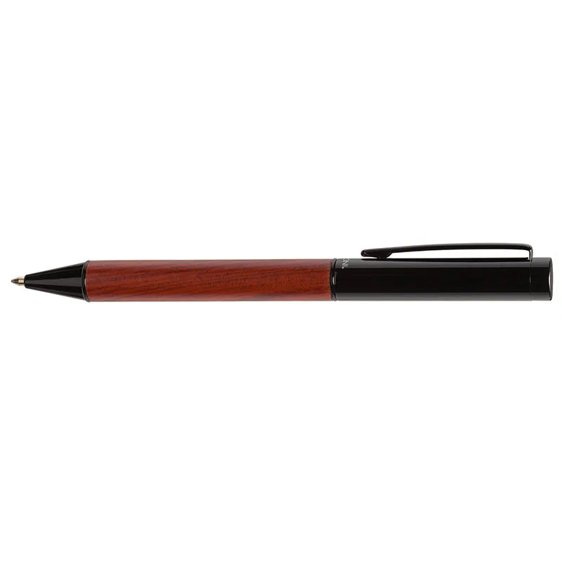 Bettoni Alicante Ballpoint Pen w/ Wood Barrel view 2