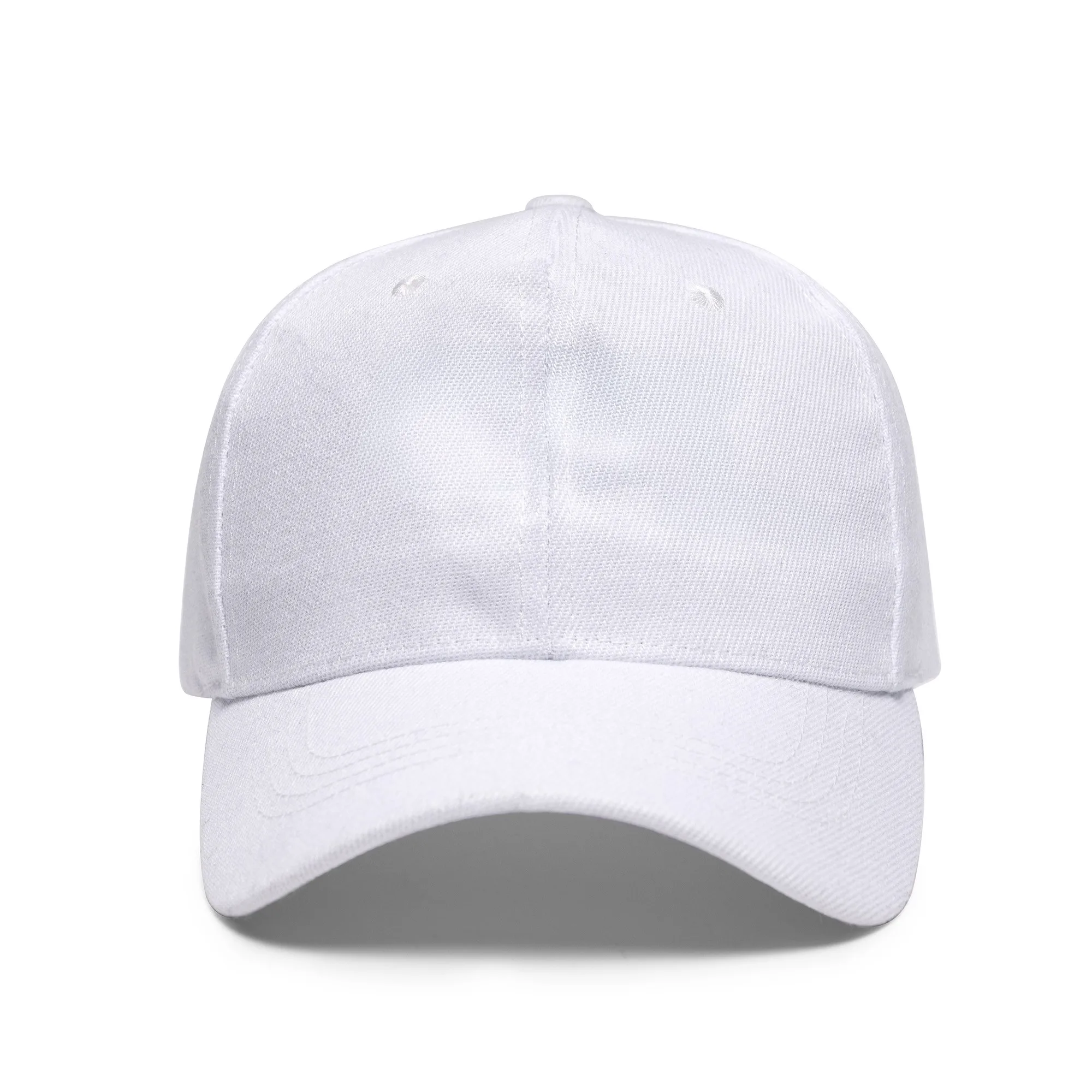 Promo Poly-Cotton 6 Panel Velcro Strap Baseball Cap (Air - 3-4 Weeks) view 2