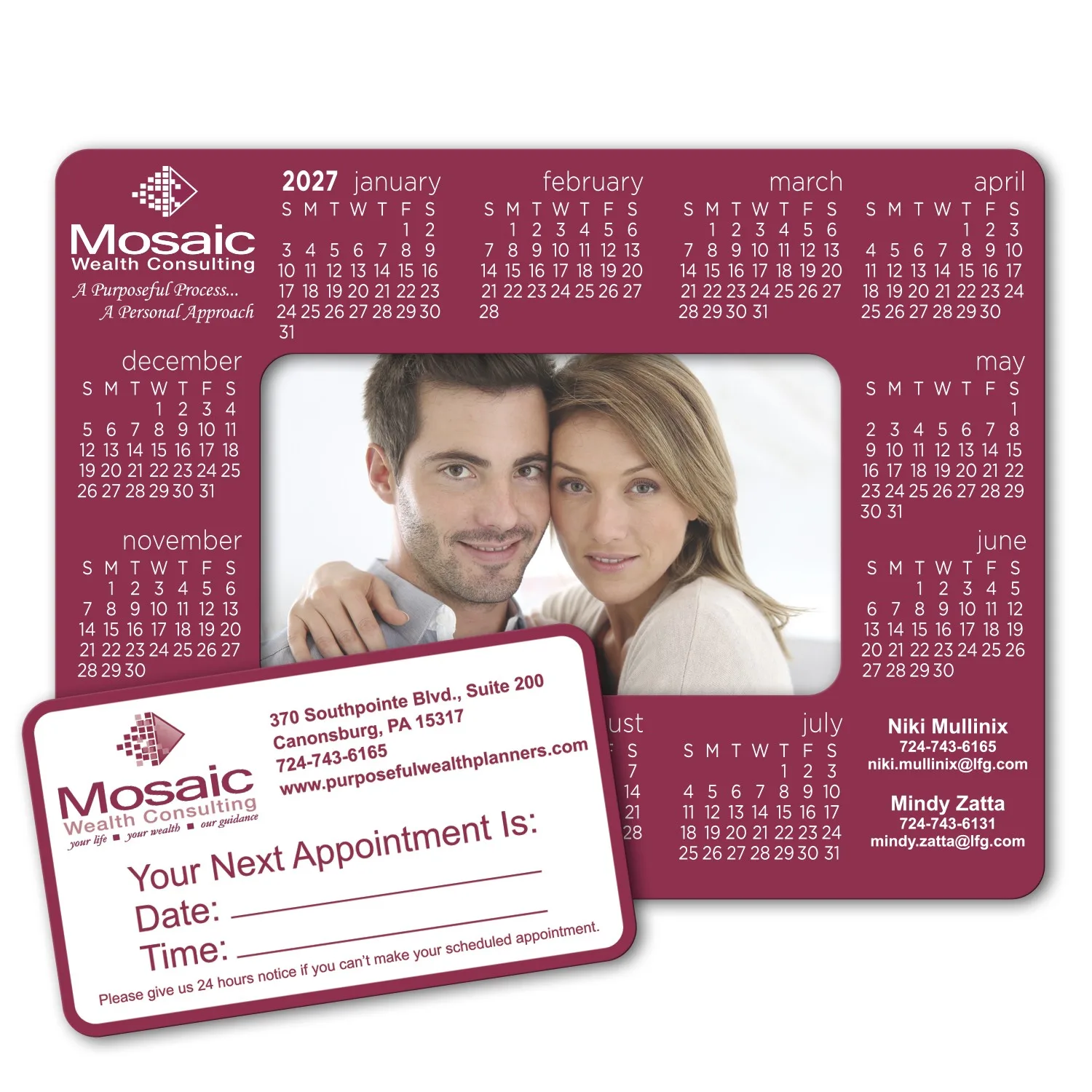 Calendar Picture Frame Magnet view 2
