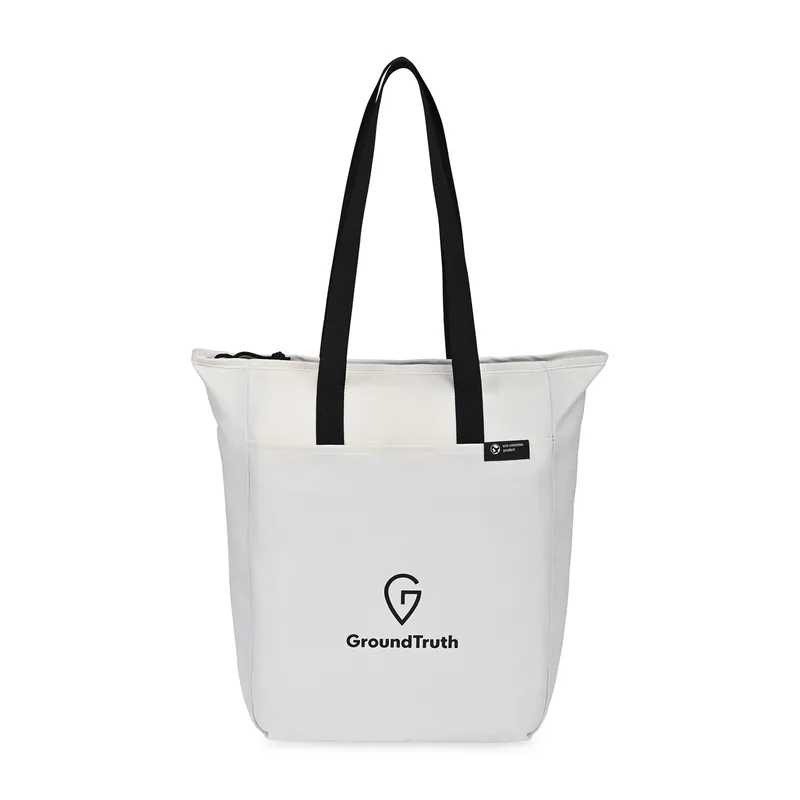 Renew AWARE™ rPET Zippered Tote - Cream
