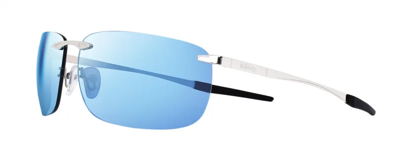Revo Sunglasses Descend Z Rimless - Satin Chrome
