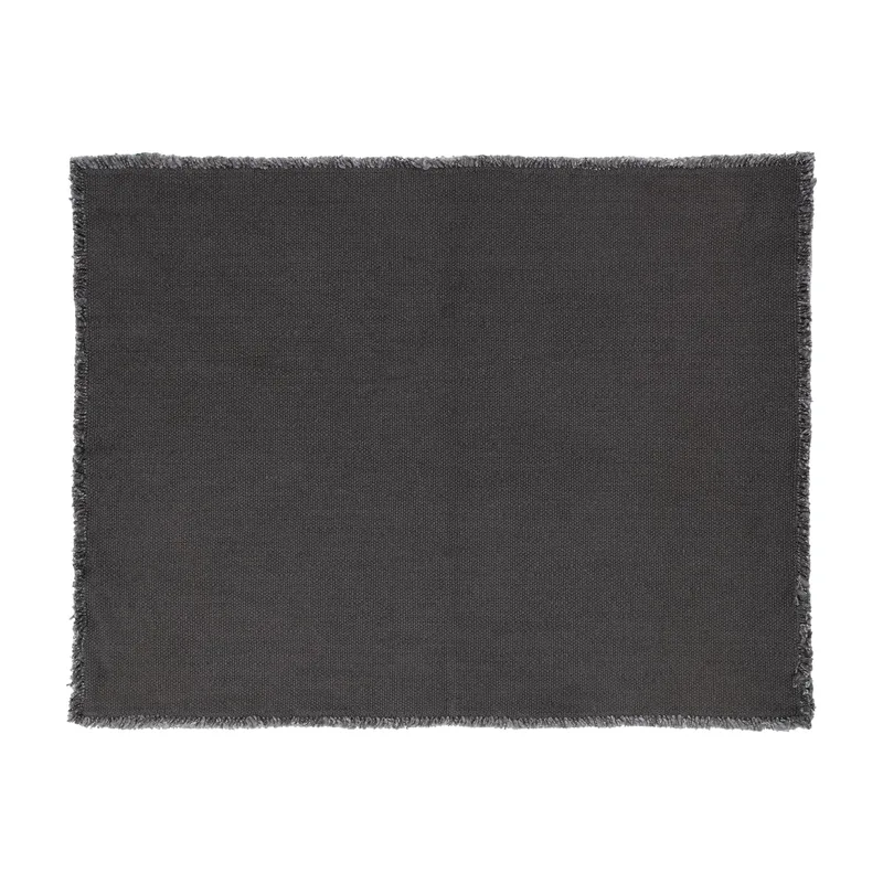 Blomus Lineo Woven Cotton Placemat - Magnet Gray