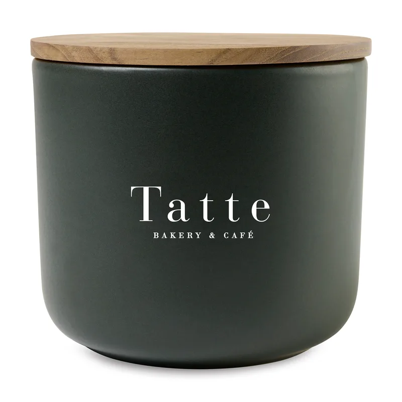 Be Home® Brampton Stoneware Container - Large - Black