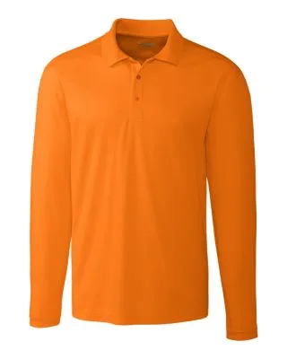 Clique Spin Eco Performance Pique Long Sleeve Mens Polo view 5