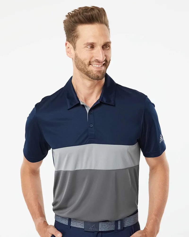 Adidas® Merch Block Polo view 2