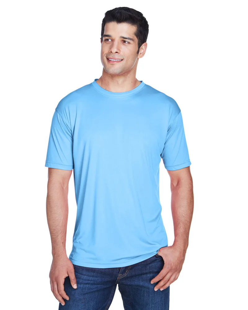 ULTRACLUB Men's Cool & Dry Sport Performance Interlock T-Shirt view 6
