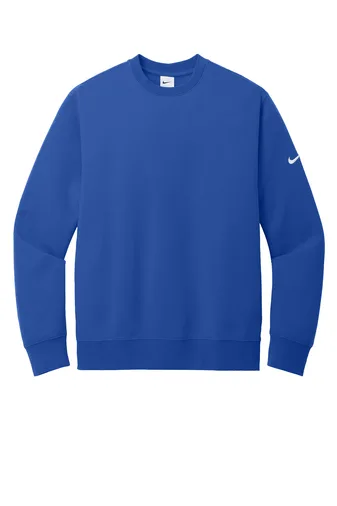Nike Club Fleece Sleeve Swoosh Crew view 5