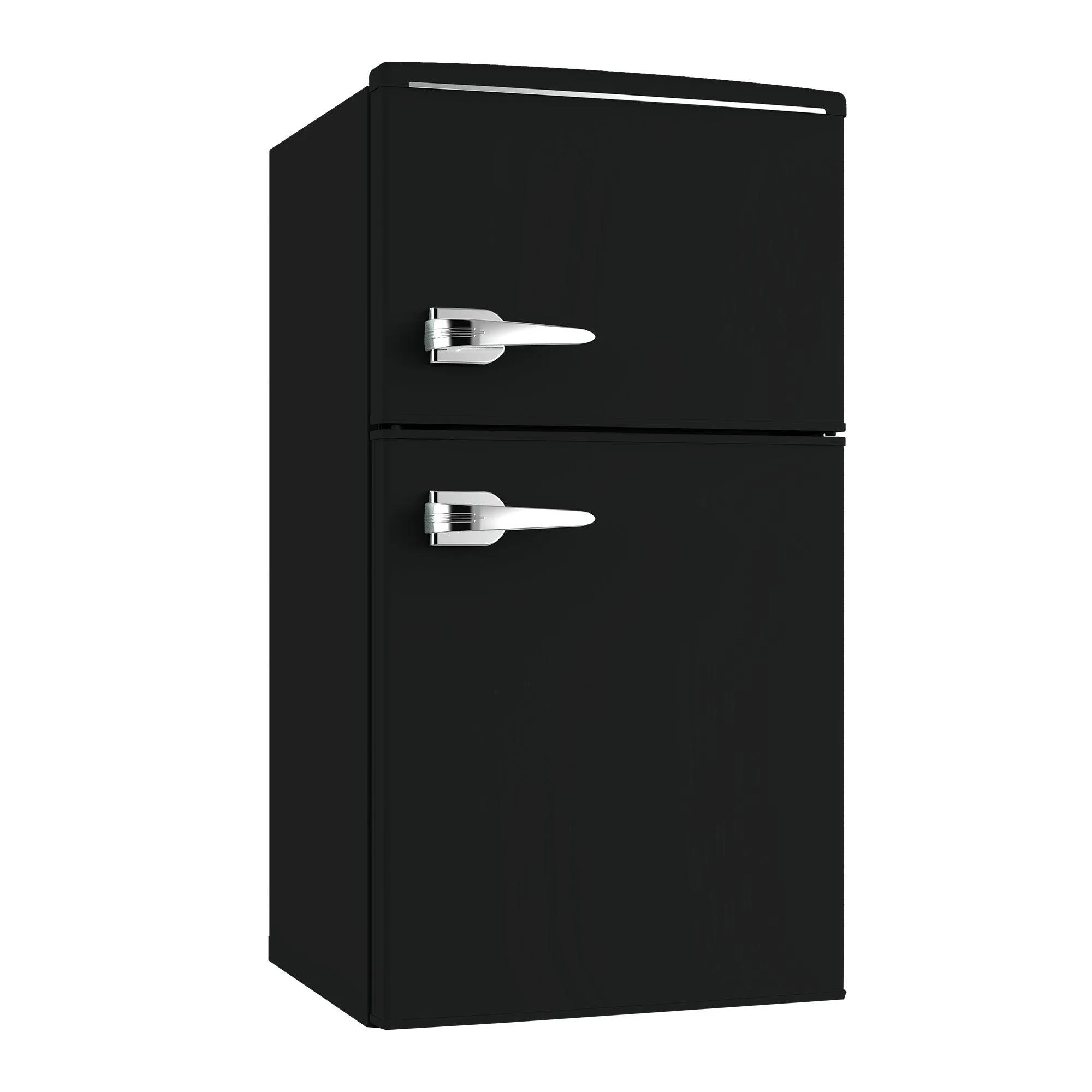 Avanti 3.0 Cubic Foot Black Retro Compact Refrigerator w/Freezer