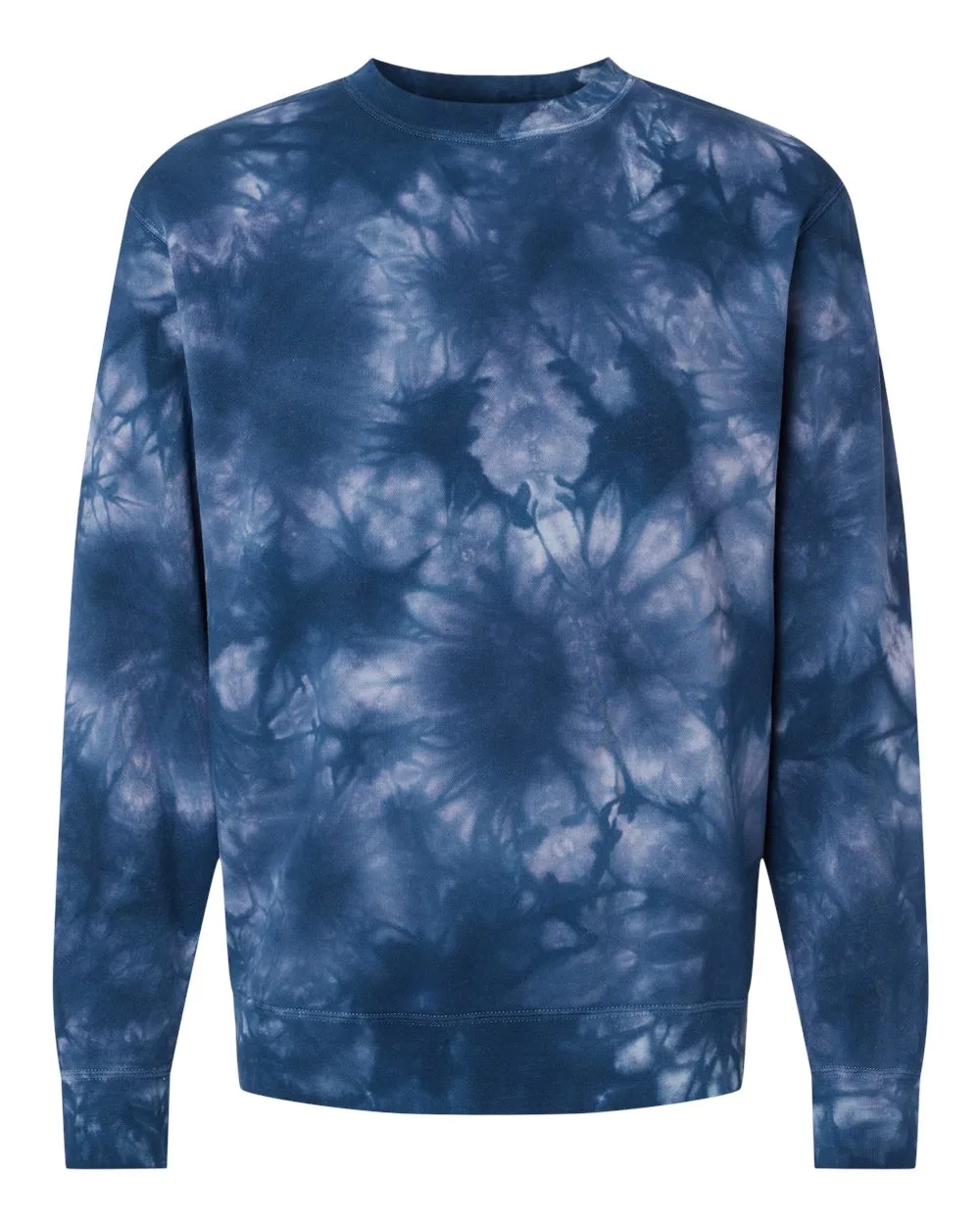 Independent Trading Co.® Unisex Midweight Tie-Dyed Crewneck Sweatshirt view 4