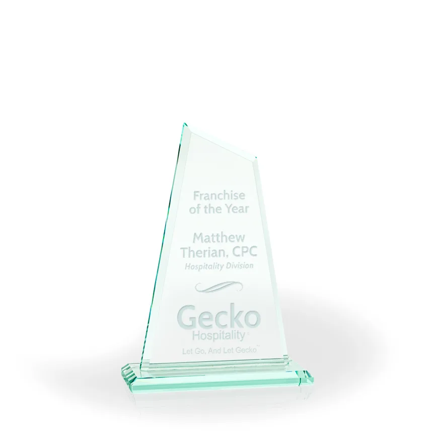 Ledo Jade Glass Award, Large
