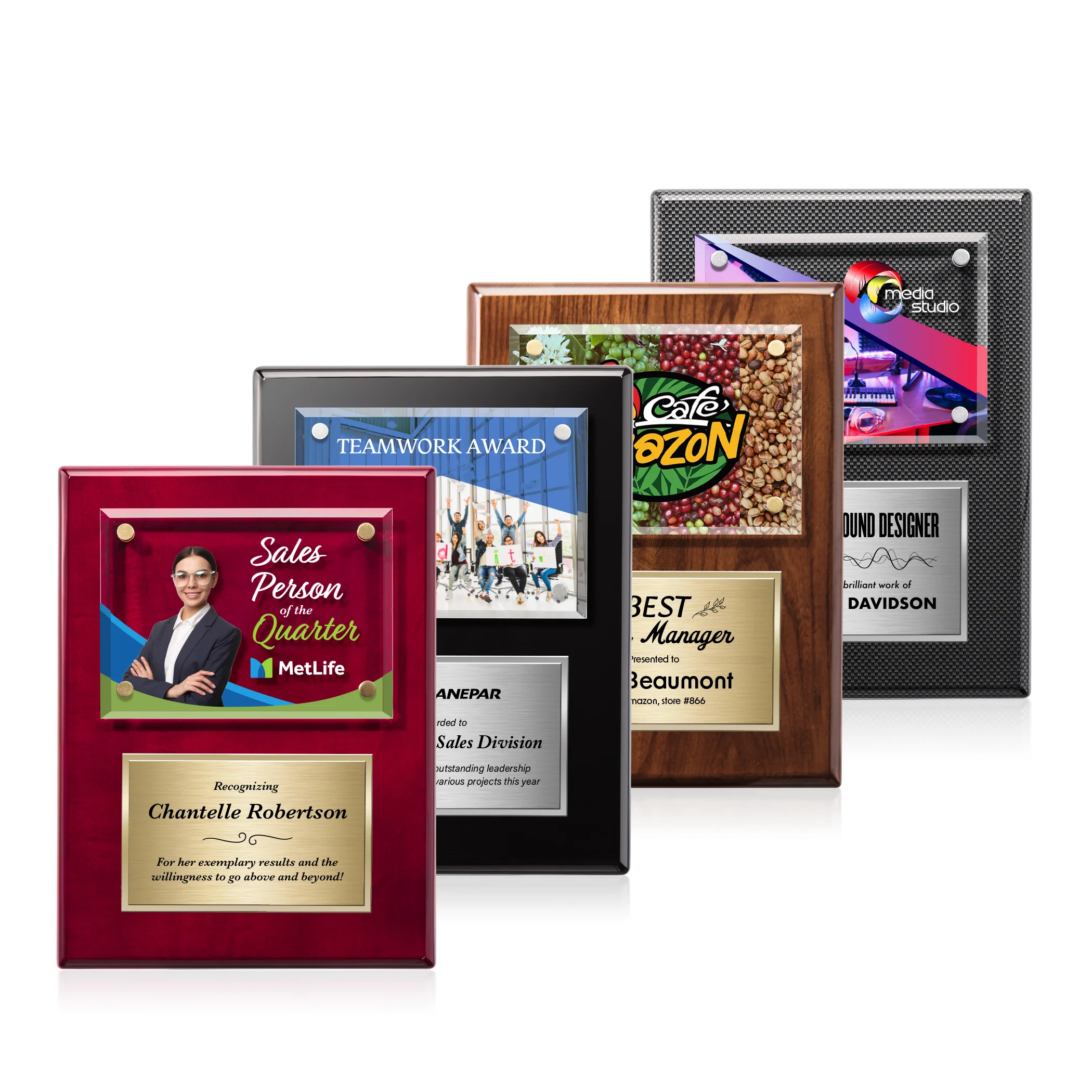 Gossamer VividPrint™ Plaque