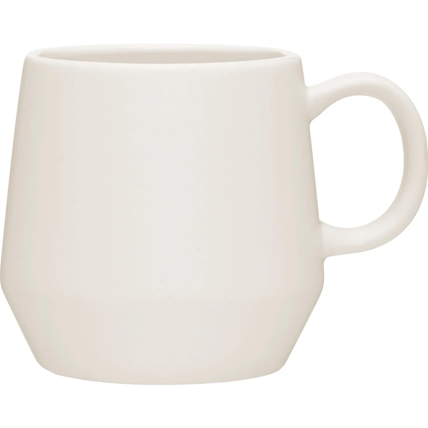 16 oz Verona Ceramic Mug (Matte Ivory) view 2