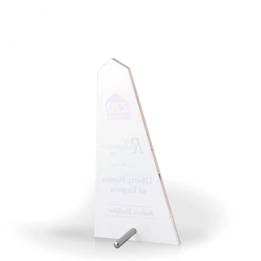 Luxor Acrylic Award, Small 8"x4.75" view 2