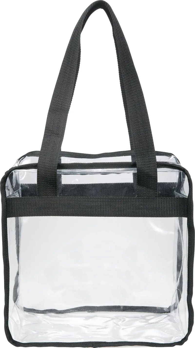Game Day Clear Zippered Safety Tote view 2