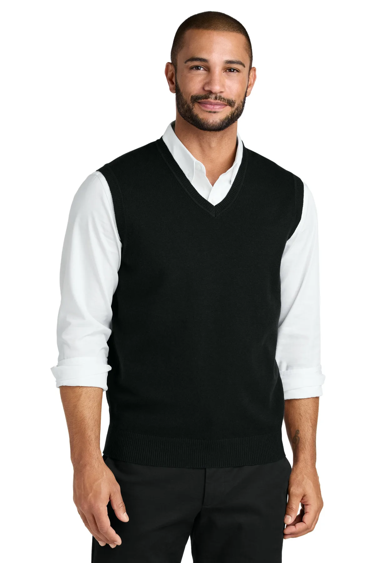 Port Authority® Easy Care Sweater Vest view 2