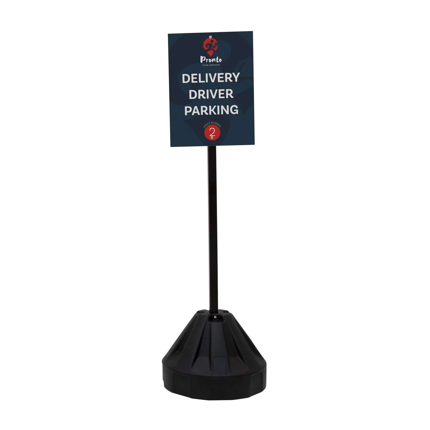 72" Rover Portable Sign Post Single-Sided Kit view 3