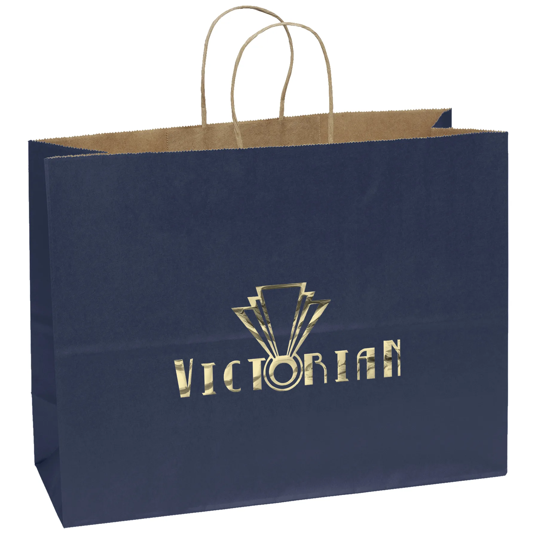 Judy - Matte Shopper - Foil Print (16" x 6" x 12")