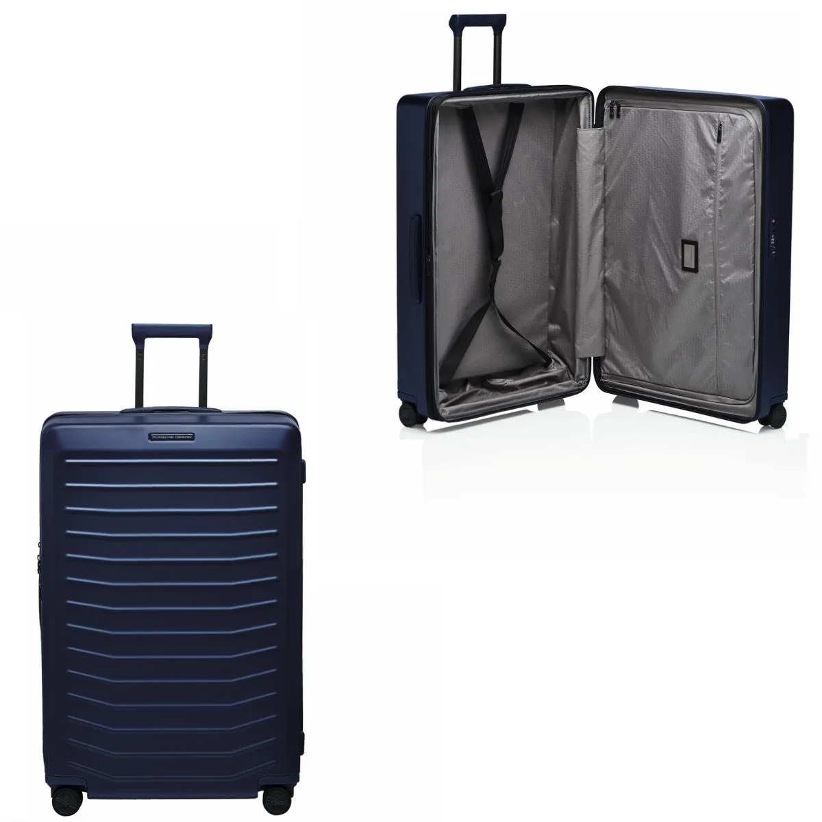 Bric's Porsche Roadster By Bric's 32" Expandable Spinner Luggage - Blue Matte