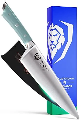 Dalstrong Chef Knife - 8" Teal Handle - Gladiator Series