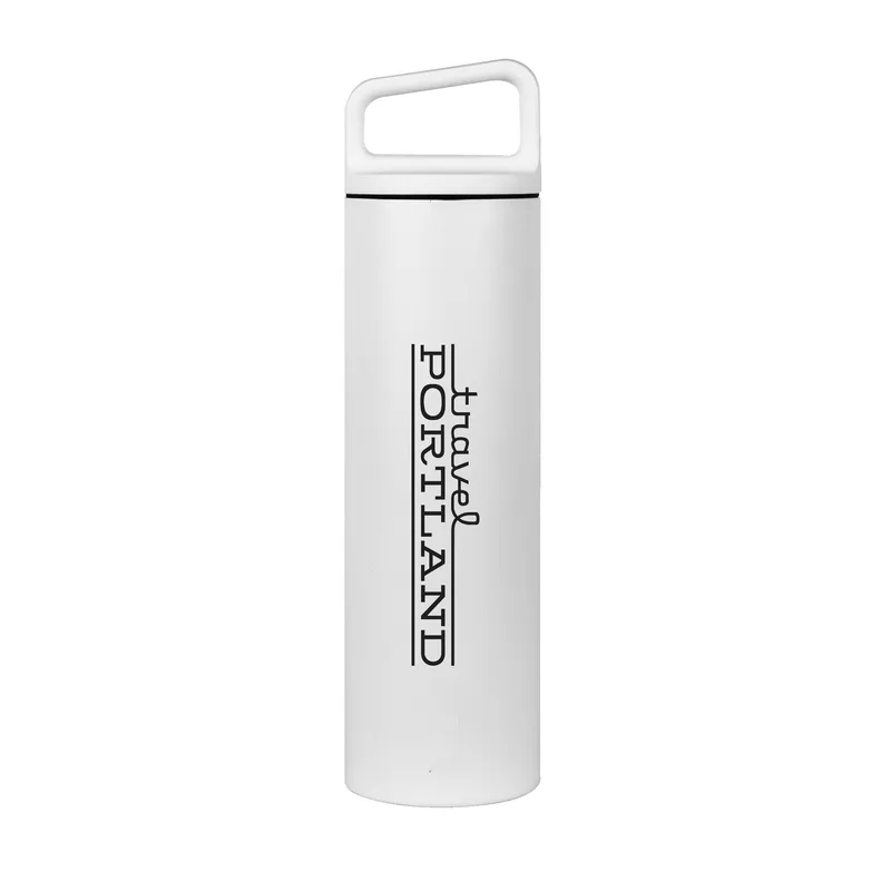MiiR® Vacuum Insulated Wide Mouth Bottle - 20 Oz. - White Powder