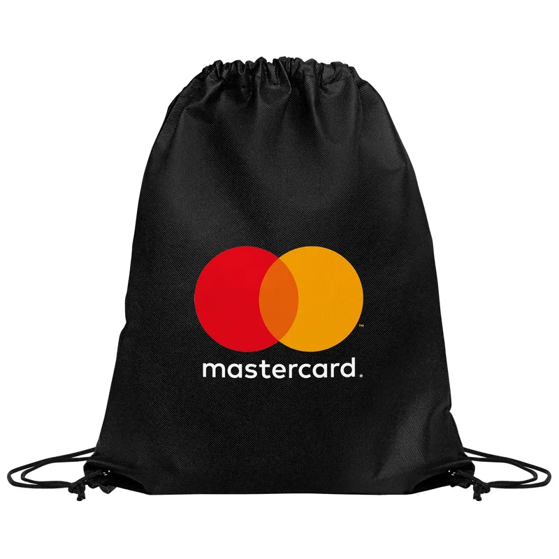 Eco-Friendly 80GSM Non-Woven Drawstring Backpack