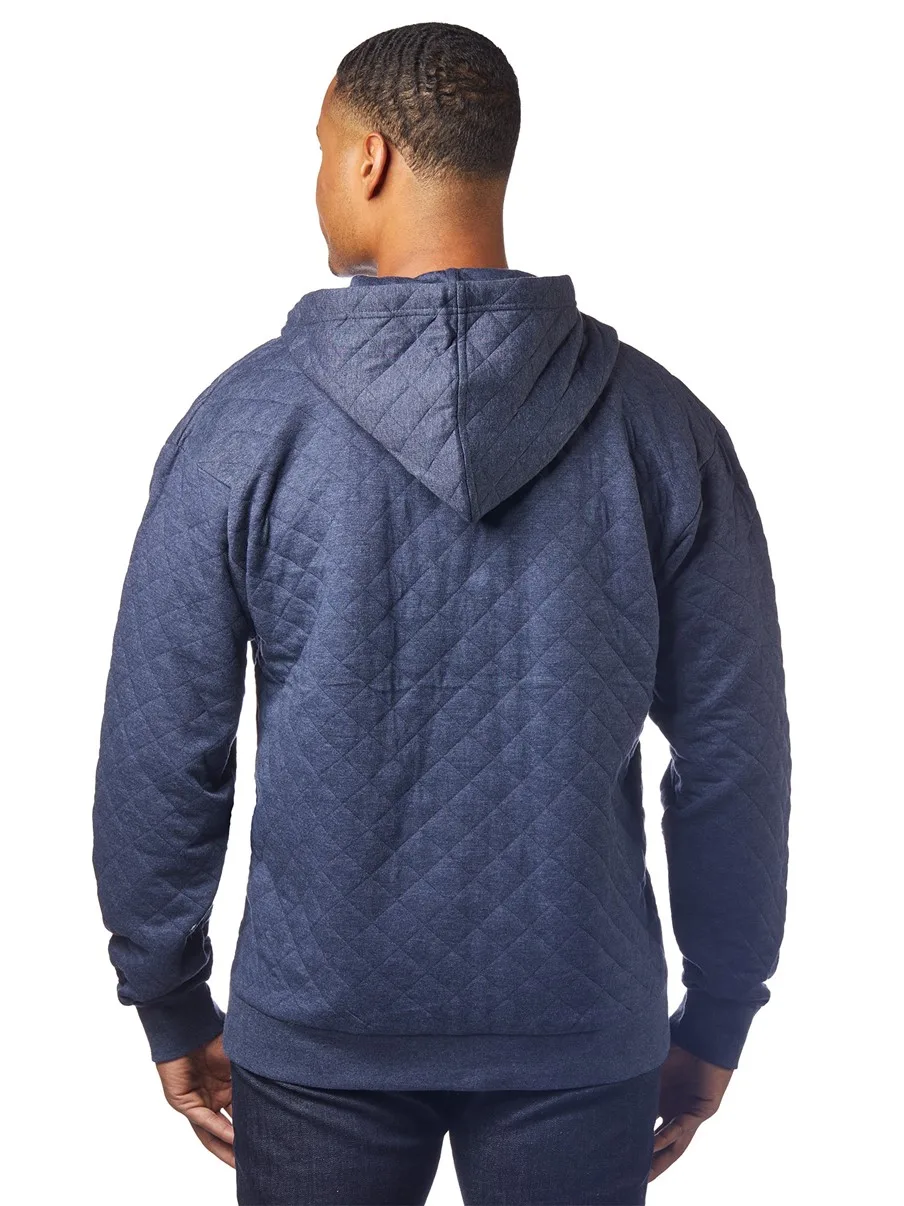 Men's Kingsley Quilted Fleece Hoodie view 4