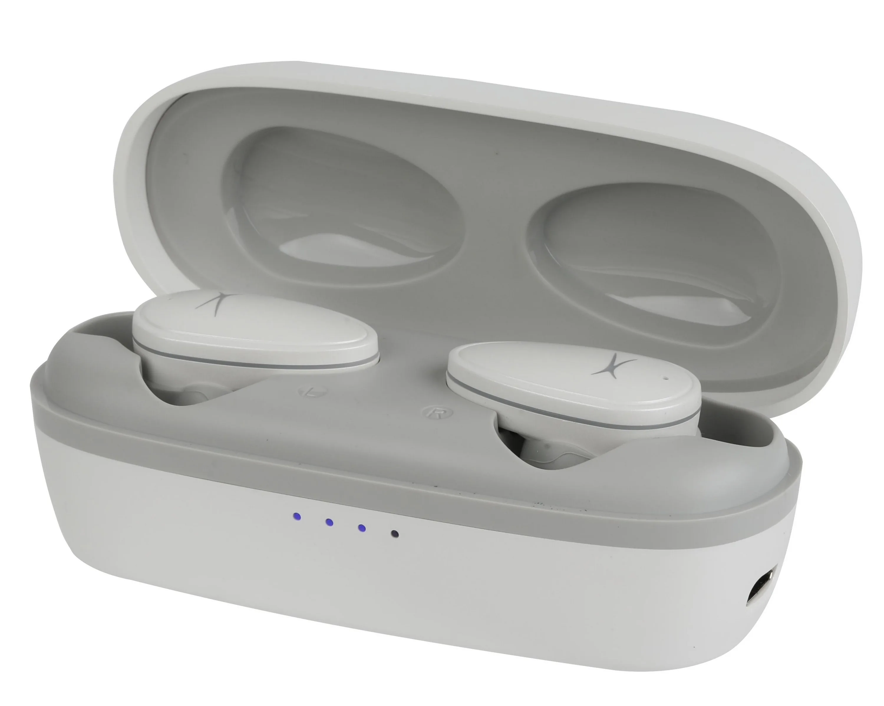 Altec Lansing White Nanobud Noise Canceling Truly Wireless Bt Earbuds