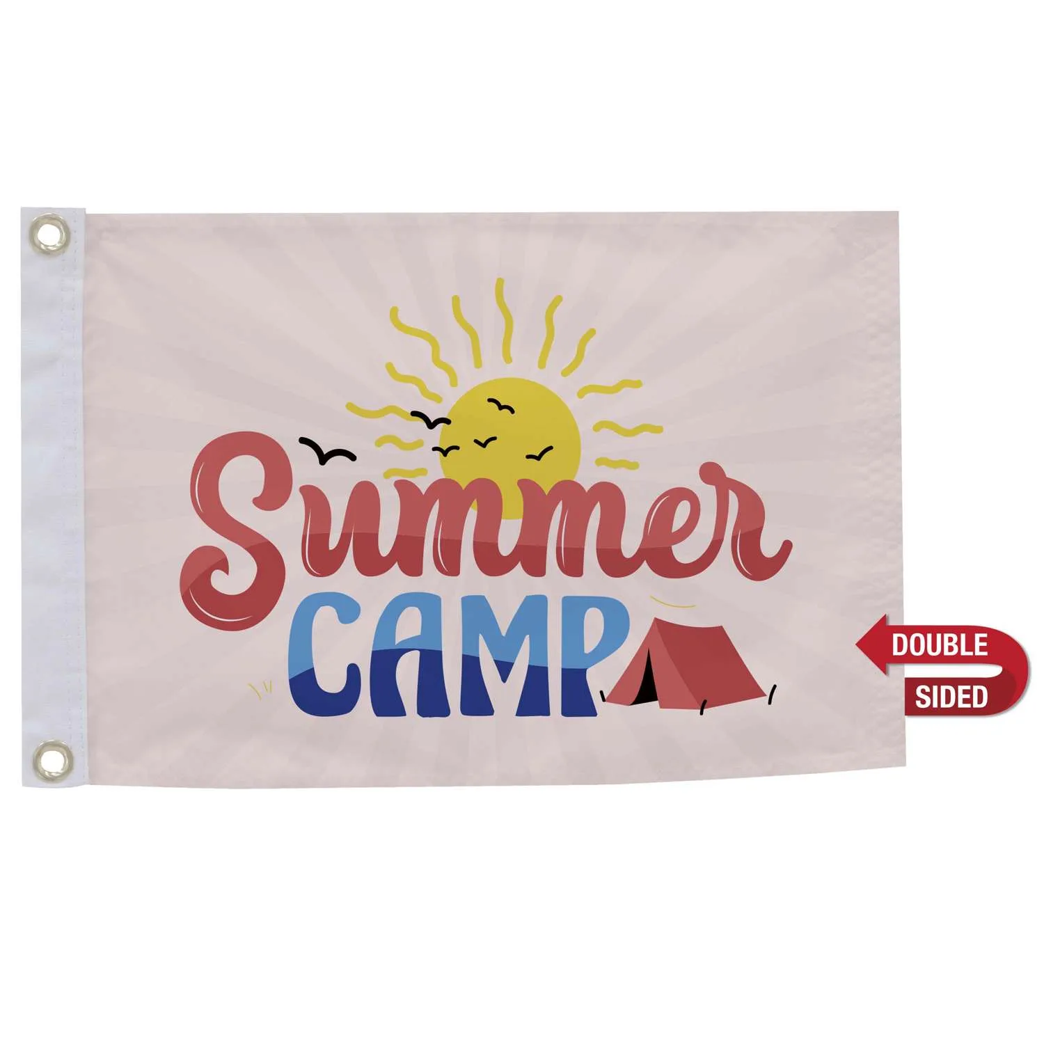 12" x 18" Polyester Flag Double-Sided