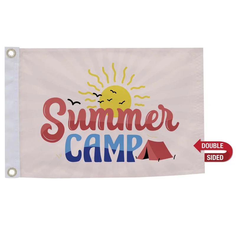 12" x 18" Polyester Flag Double-Sided