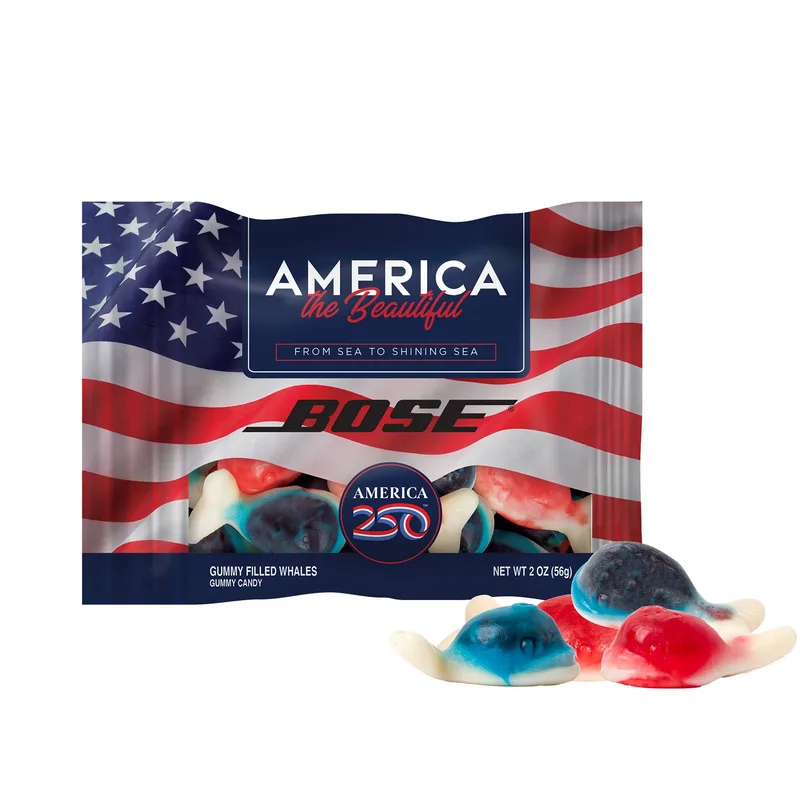 America 250- 2oz. Digibag™-Gummy Filled Whales