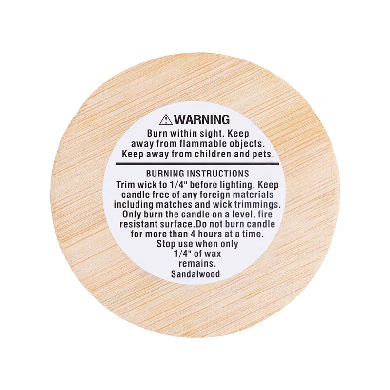 Bamboo Brown Blank Bottom Sandalwood