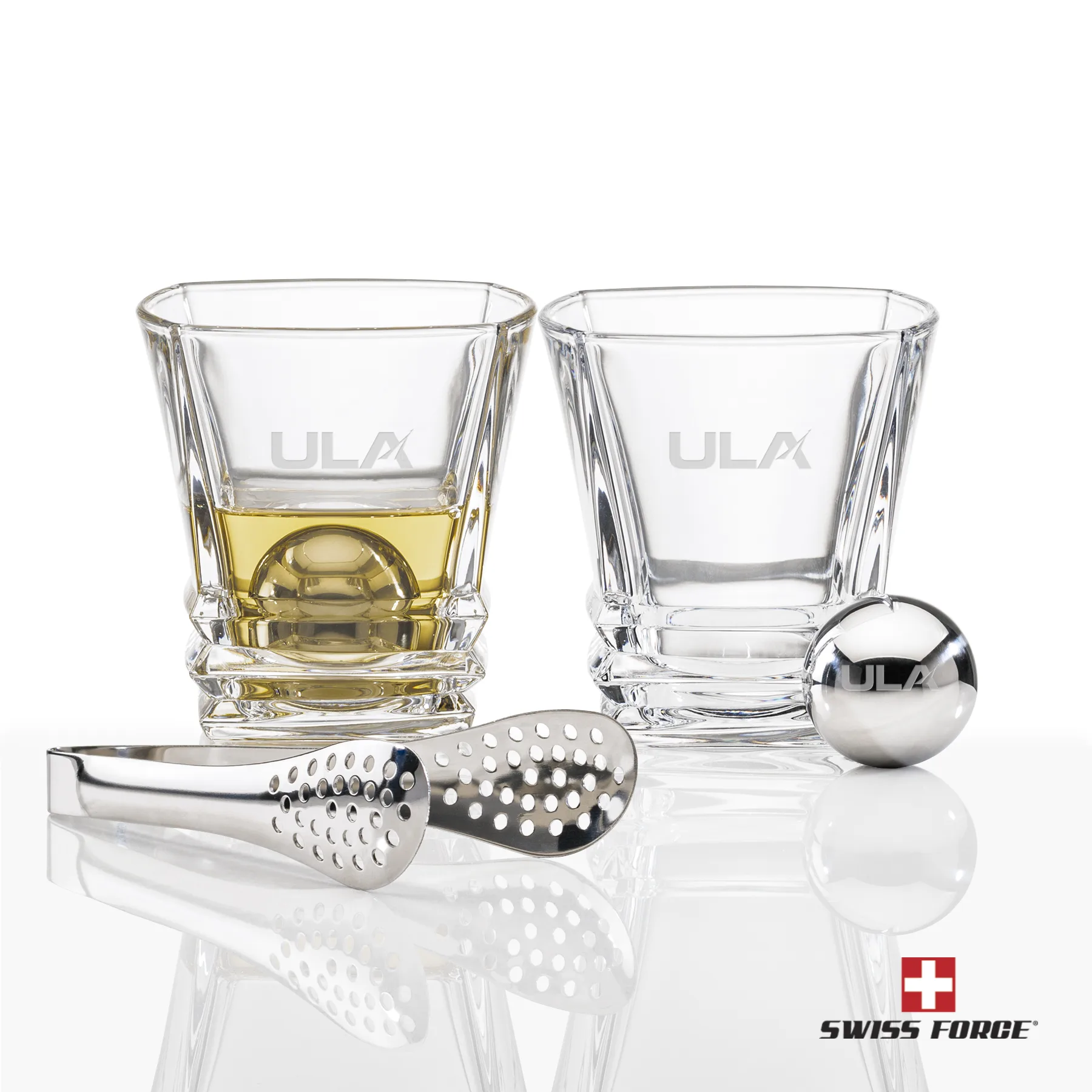 Whiskey Ball Set, Laser Engraving